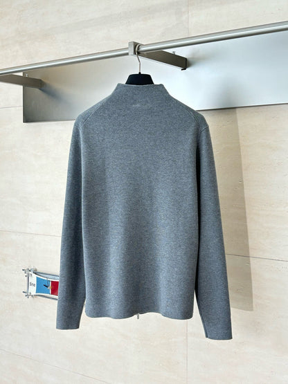 Cardigan CD Oblique brodé CD 10/10 gris