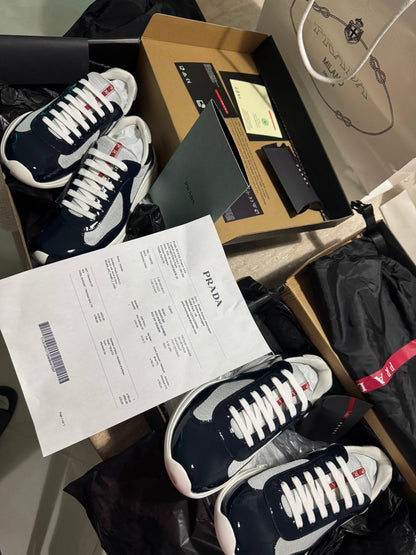 Sneakers Prd America ´ s Cup  tissu bike lisse blue night 10/10