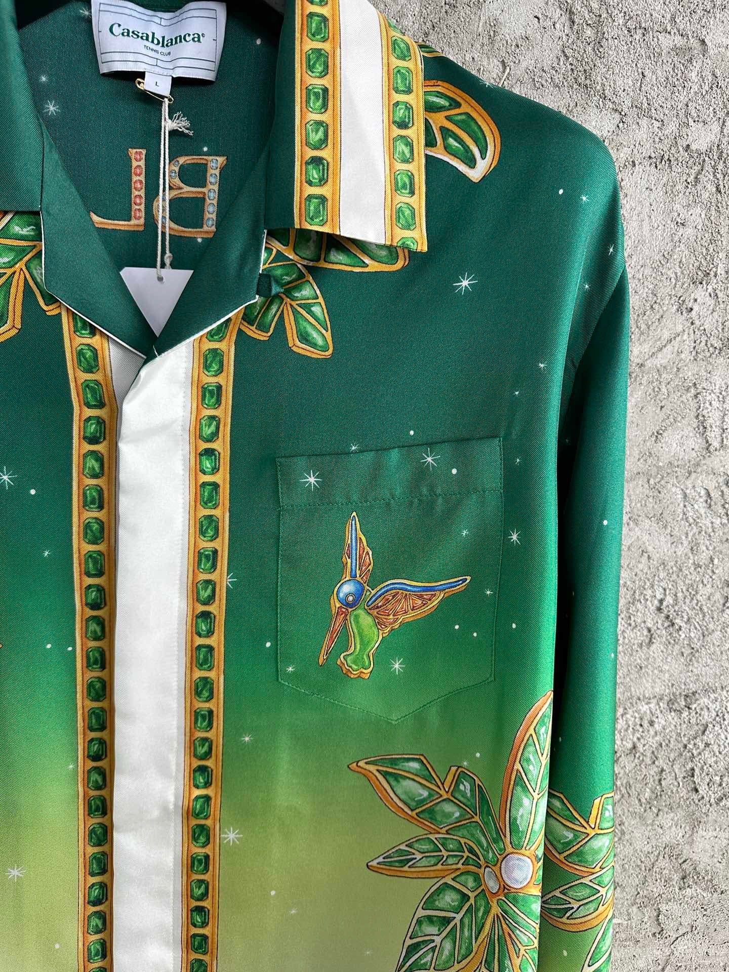 Chemise casa verde