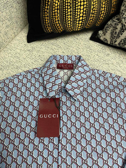 Chemise GG coton imprime