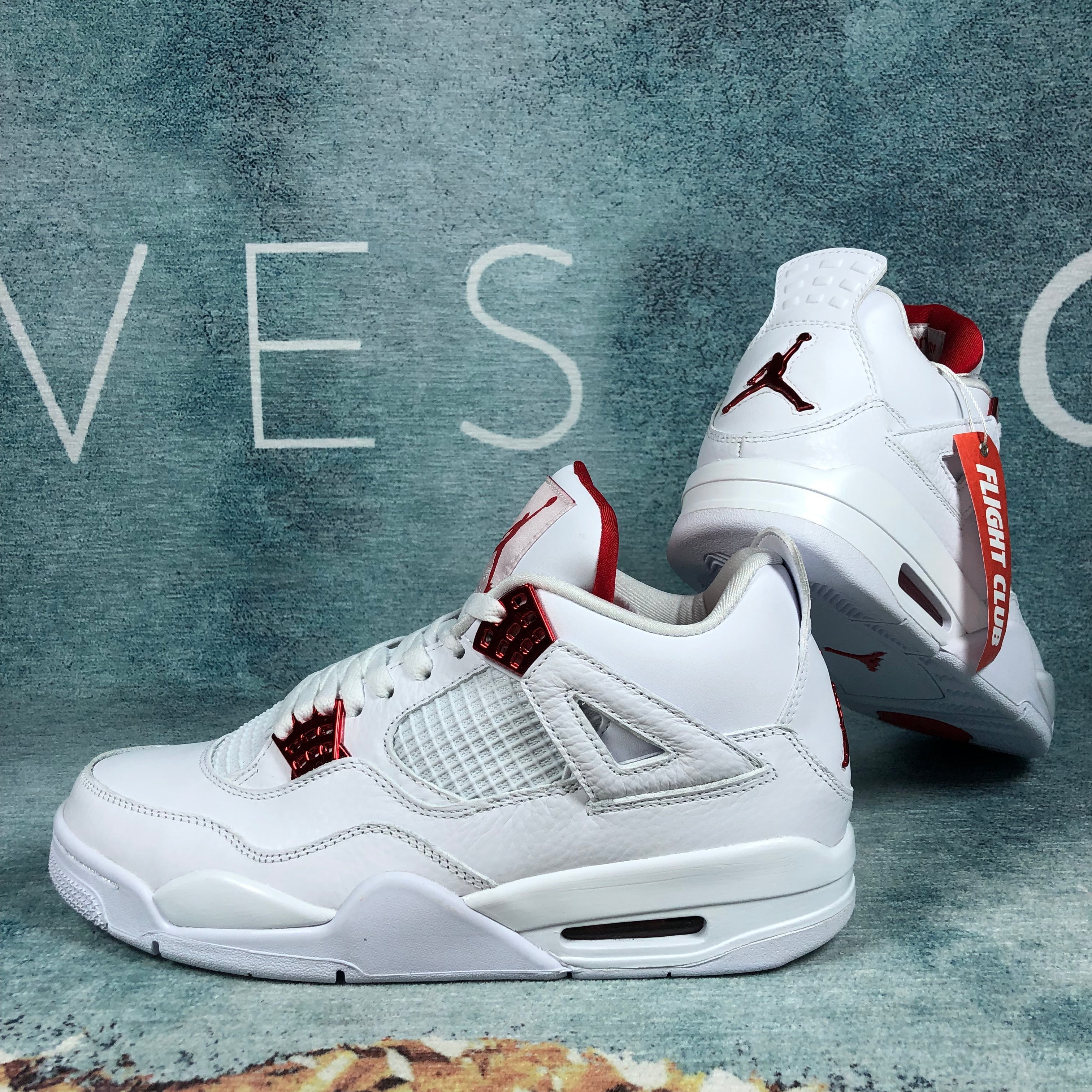 Aj4 Metalic Red 1:1 STOCK X AUTHENTICATION ✔️