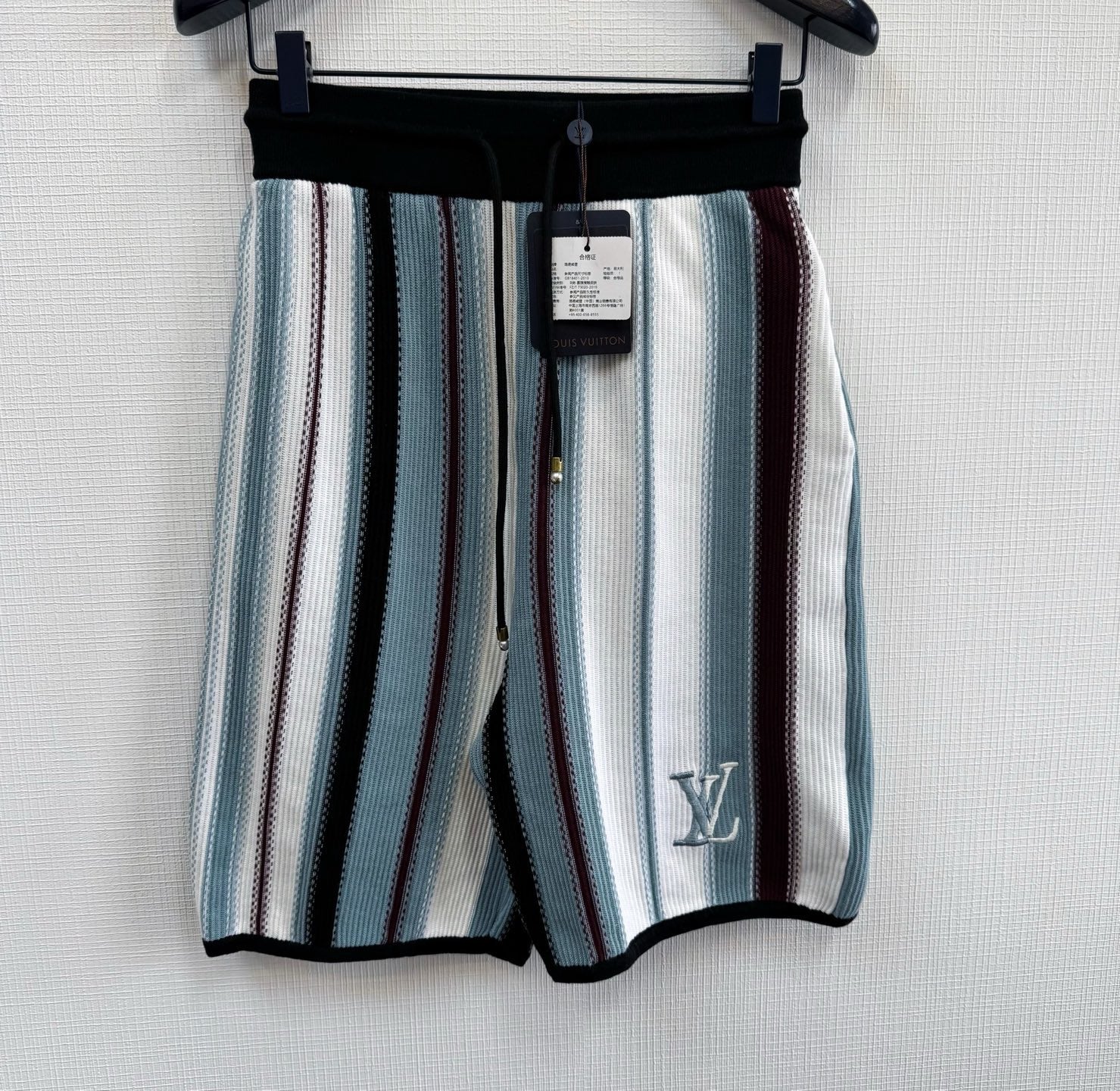 Short  rayée en crochet lv 10/10