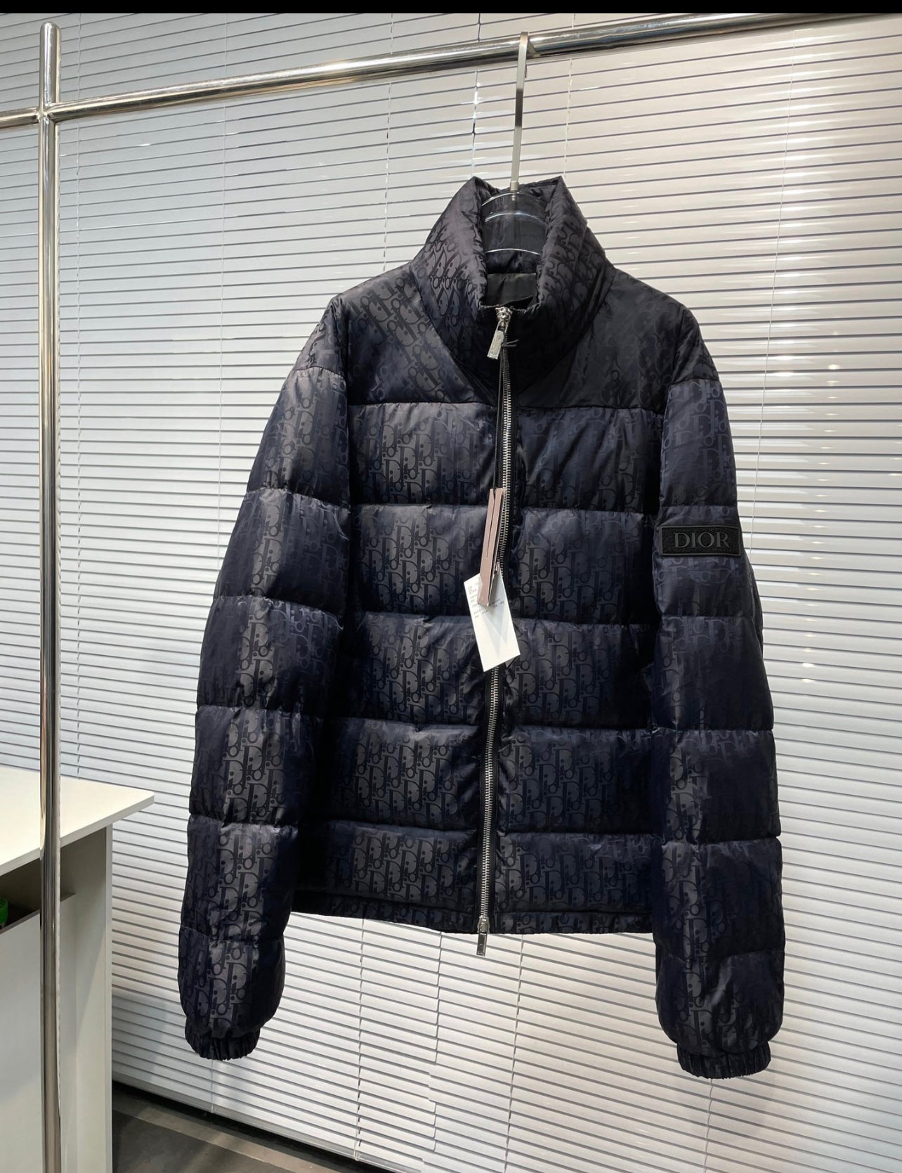CD oblique black down jacket invoice 2023