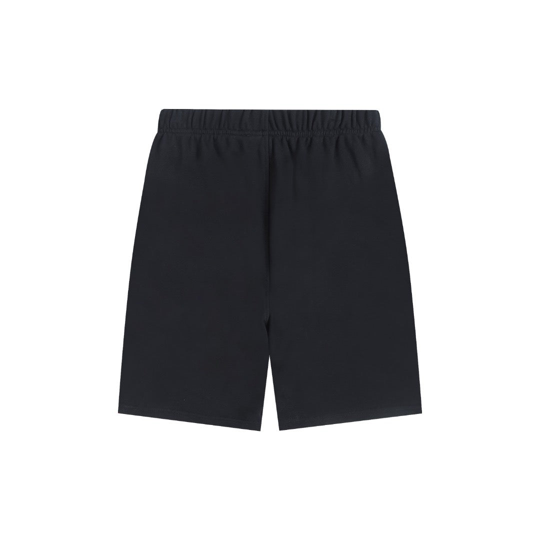 Short noir à petit logo ami de cœur noir