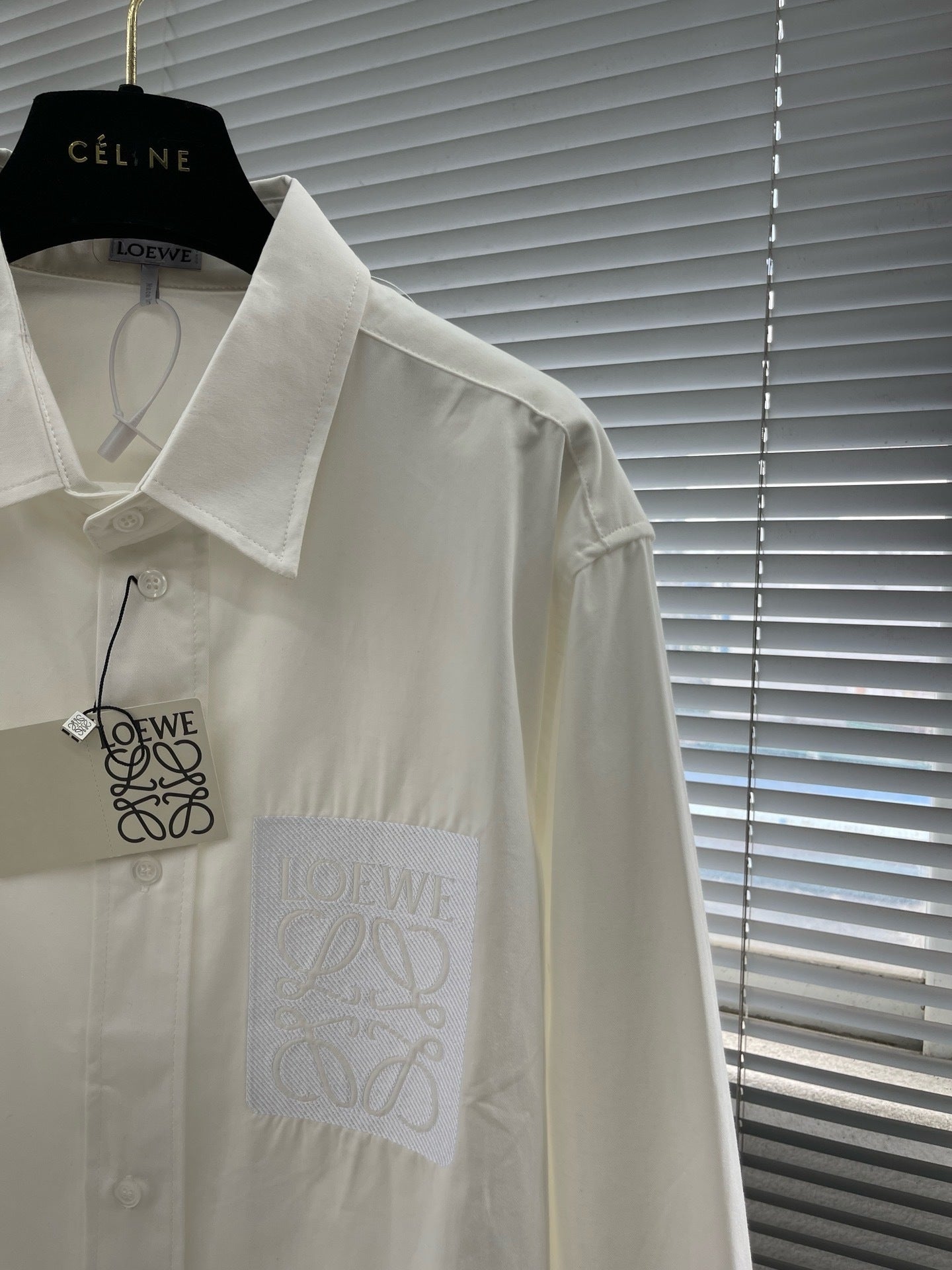 Chemise Loew en coton white 10/10