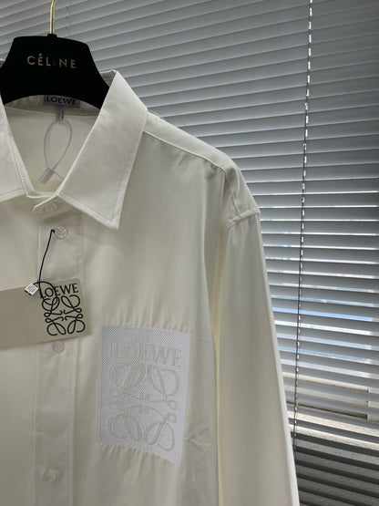 Chemise Loew en coton white 10/10