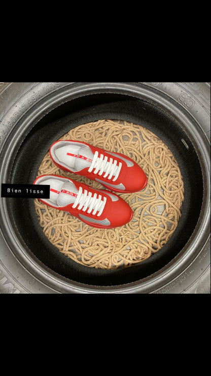 Sneakers Prd America ´ s Cup red Gomme & tissu bike