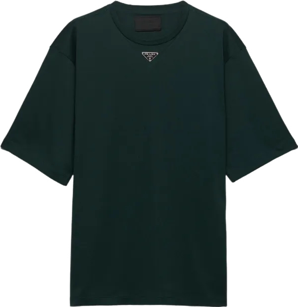 t-shirt PRD en coton à logo triangulaire