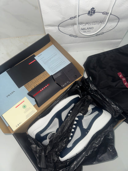 Sneakers Prd America ´ s Cup  tissu bike lisse blue night 10/10 V3S 📦🚚⚡️