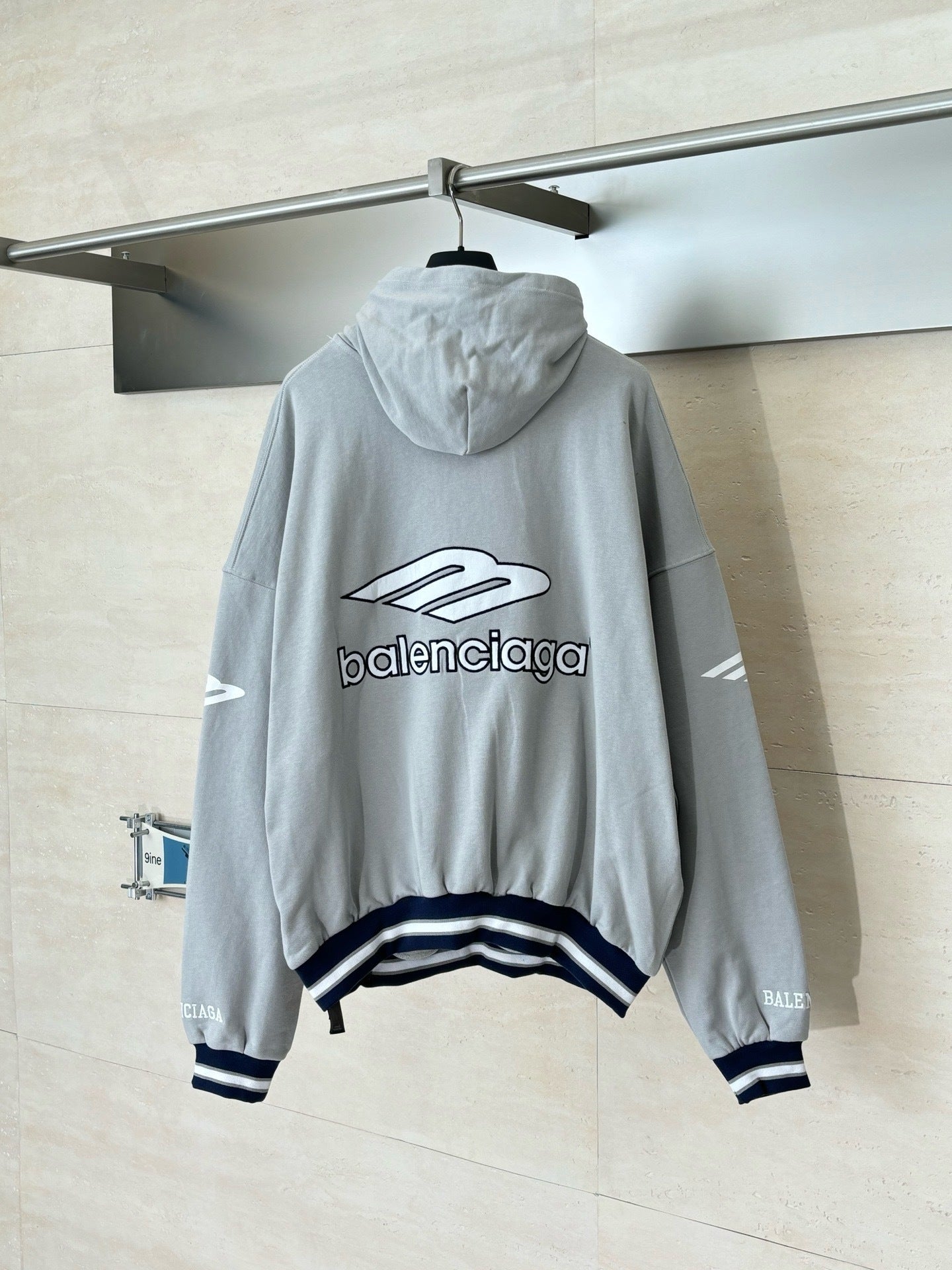 HOODIE POLO 3B FOOTBALL BLNCG