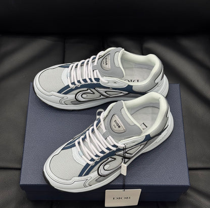 SNEAKERS B30 V3S 2025 💡 VERSION BIEN LISSE Sneaker B30 Countdown Maille technique blanc bleu tissu technique FACTURE PACKAGING COMPLET MODÈLE POUSSÉ