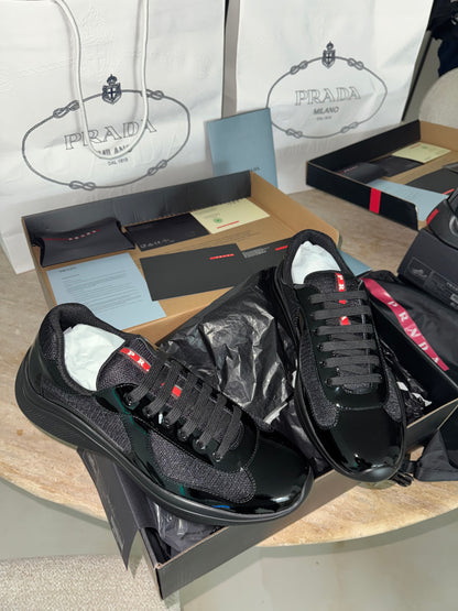 Sneakers Prd America ´ s Cup  tissu bike lisse black 10/10 V3S 📦⚡️🚚