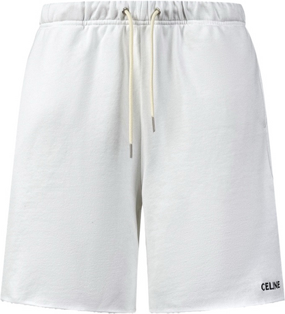 Weiße Cln-Shorts