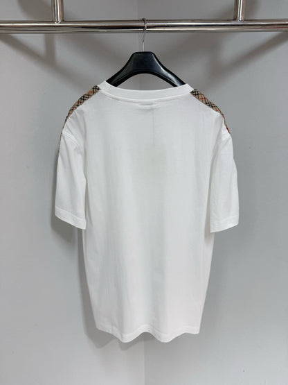 T-shirt brb en coton avec Check