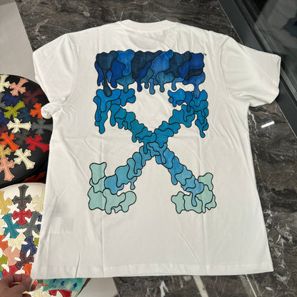 OFF-WHITE baby Blue Marker oversized t-shirt