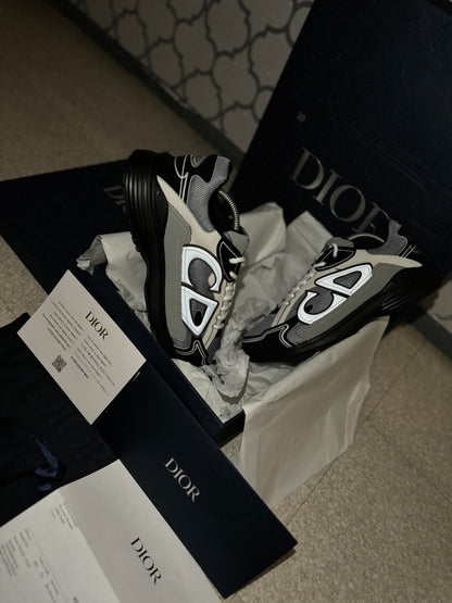 SNEAKERS B30 V3 VERSION BIEN LISSE GRIS BLANC RÉFLECTIVE RÉACTION CORRECTES   FACTURE PACKAGING COMPLET