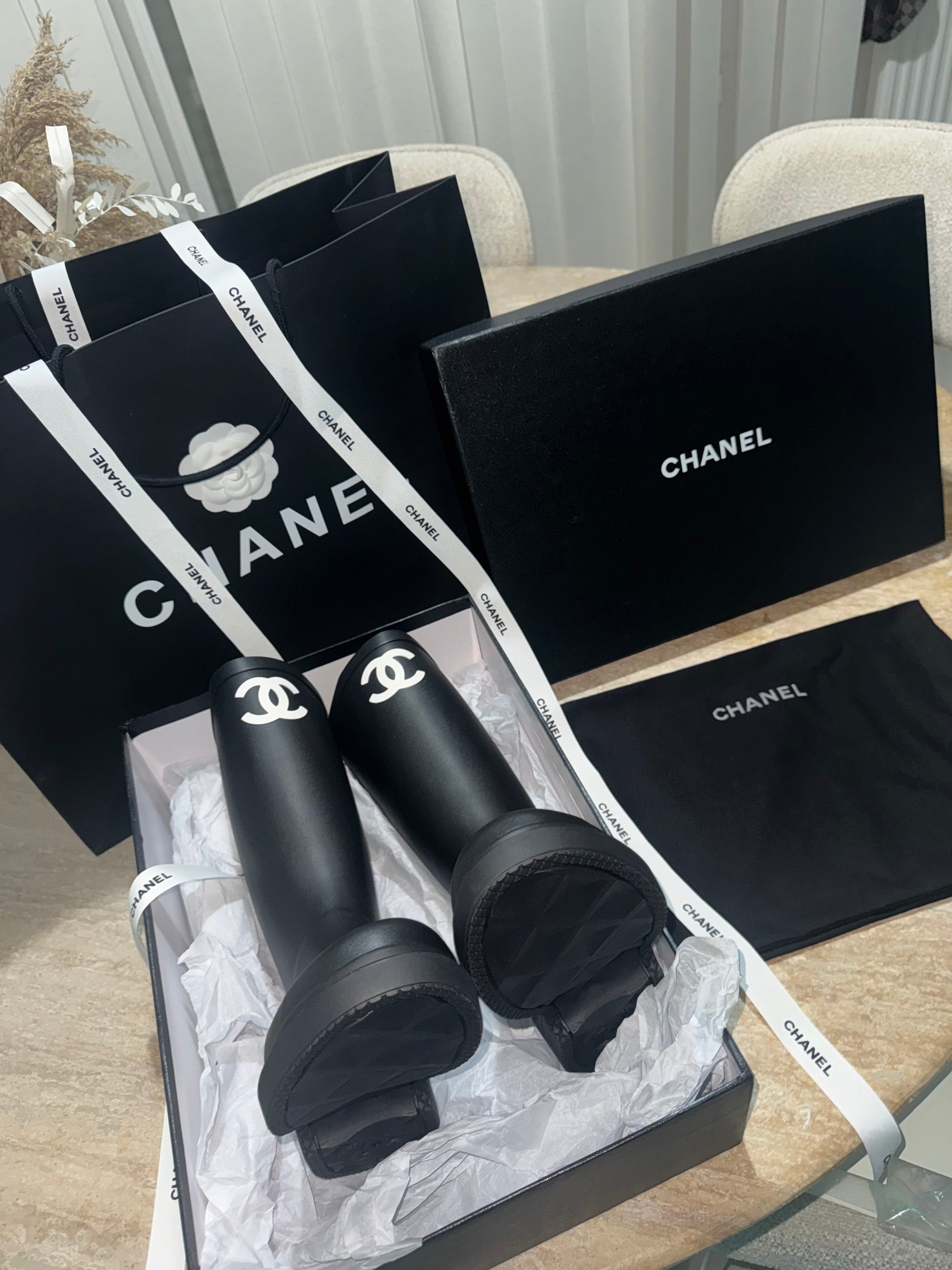 Bottes Chnl noir FEMME 10/10