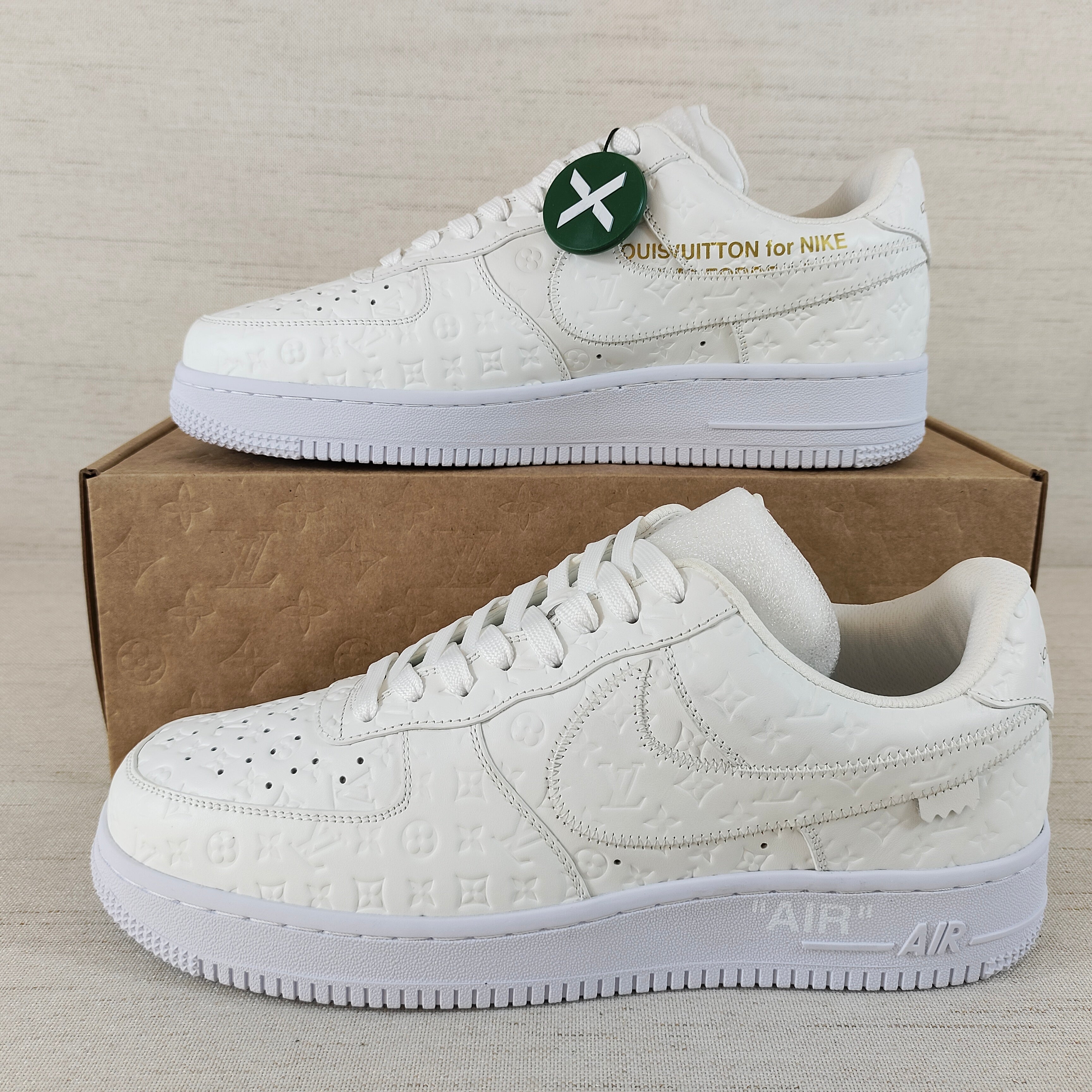 Af1 x Lv Full white Catégorie A