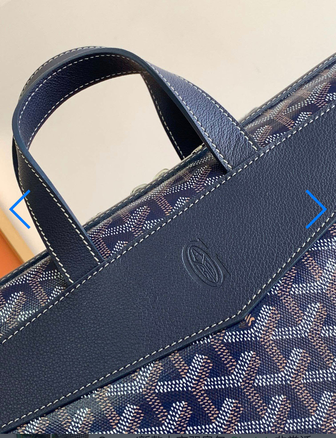 Cisalpin-Rucksack mit Rechnung in Marineblau