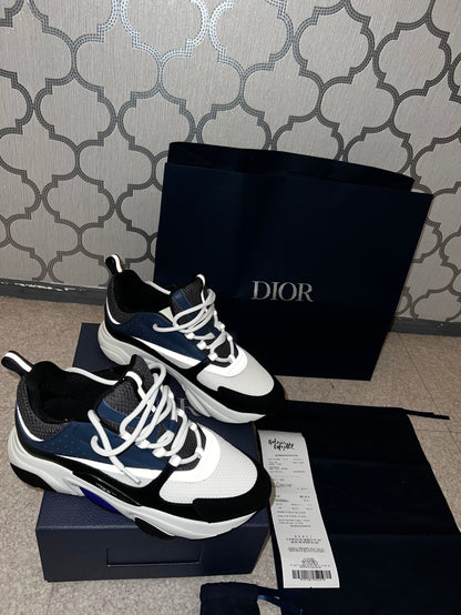 B22 Blue navy calf mesh 2023 facture