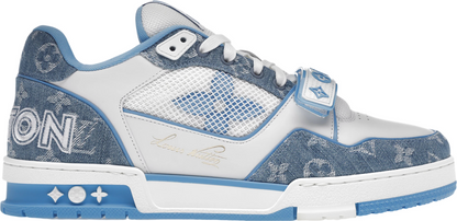 Sneakers Lv Velcro strap bleu   facture