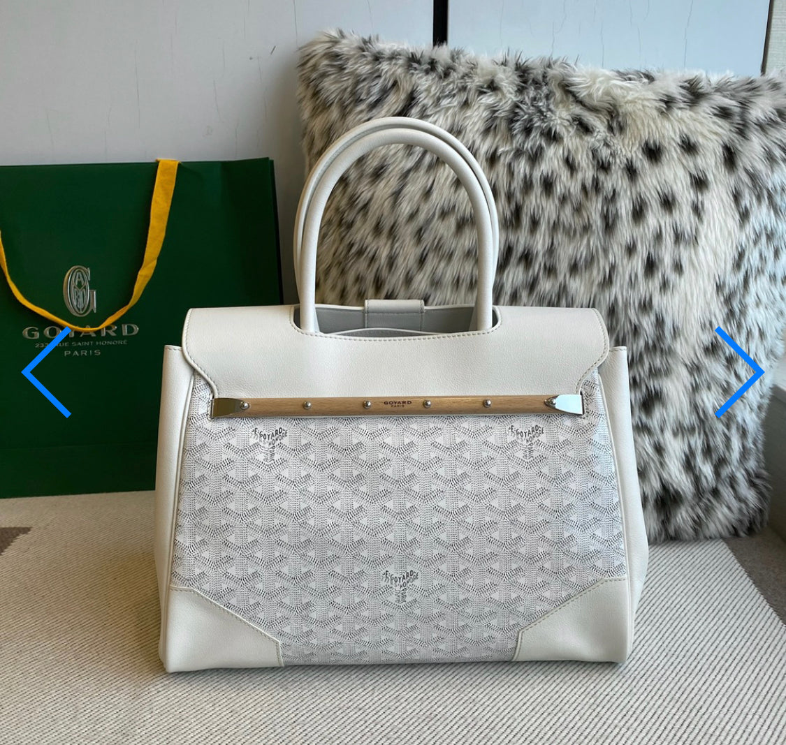 Sac cabas Saigon white facture