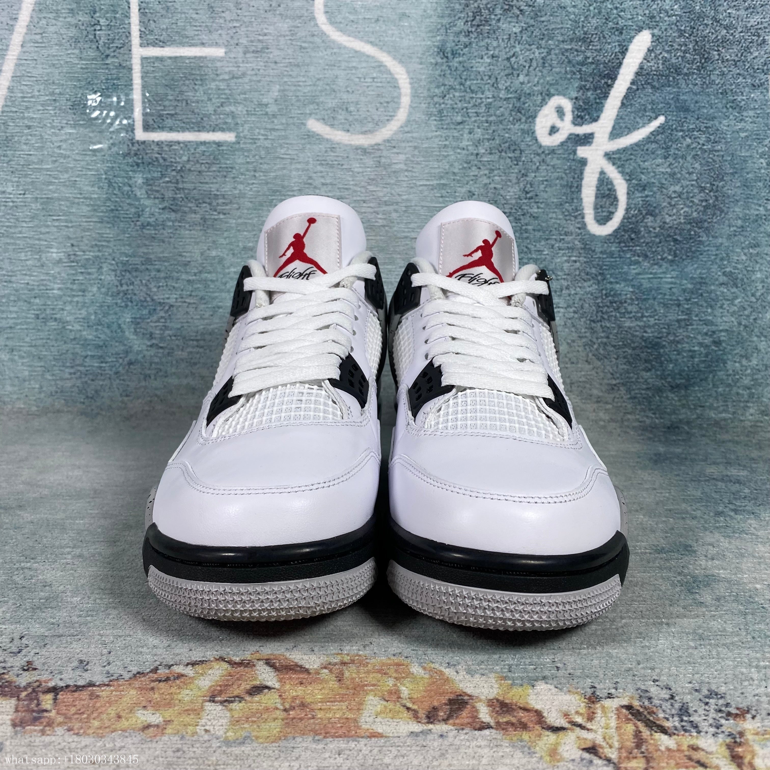 AJ4 Jordan 4 Retro White Cement (2016 1:1 STOCK