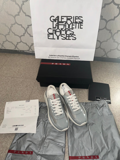 Sneakers Prd America ´ s Cup  tissu bike lisse grey