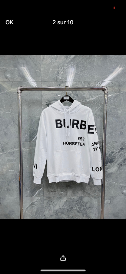 Sweat brb blanc facture