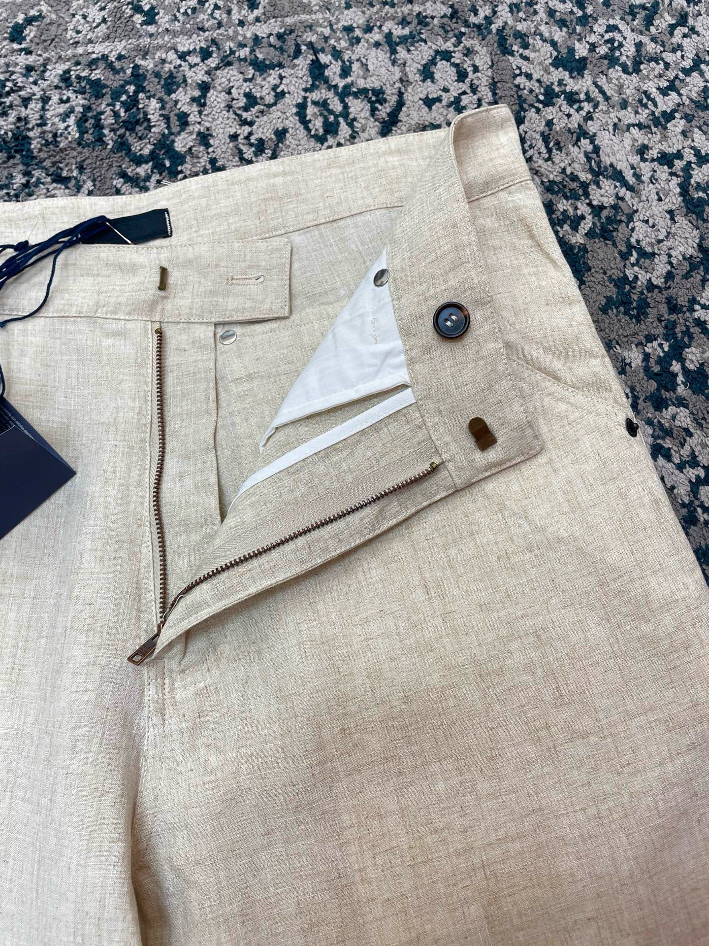 Ensemble chemise / pantalon en chambray PRD