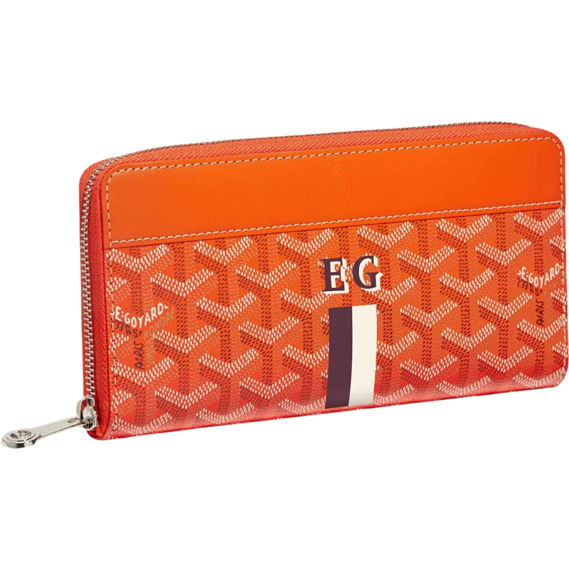 Porte Feuille Matignon Gyrd avec Initiales + bandes