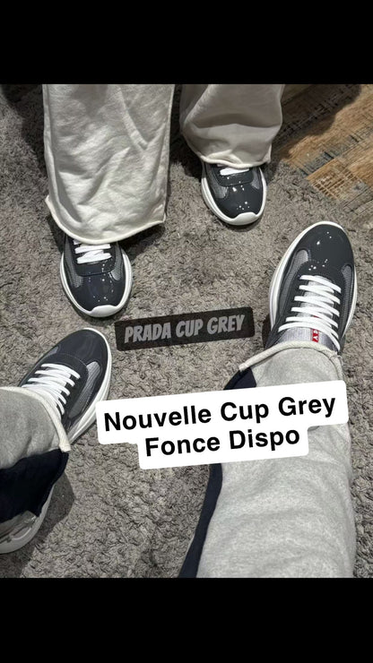 Sneakers Prd America ´ s Cup  Grey  tissu bike lisse