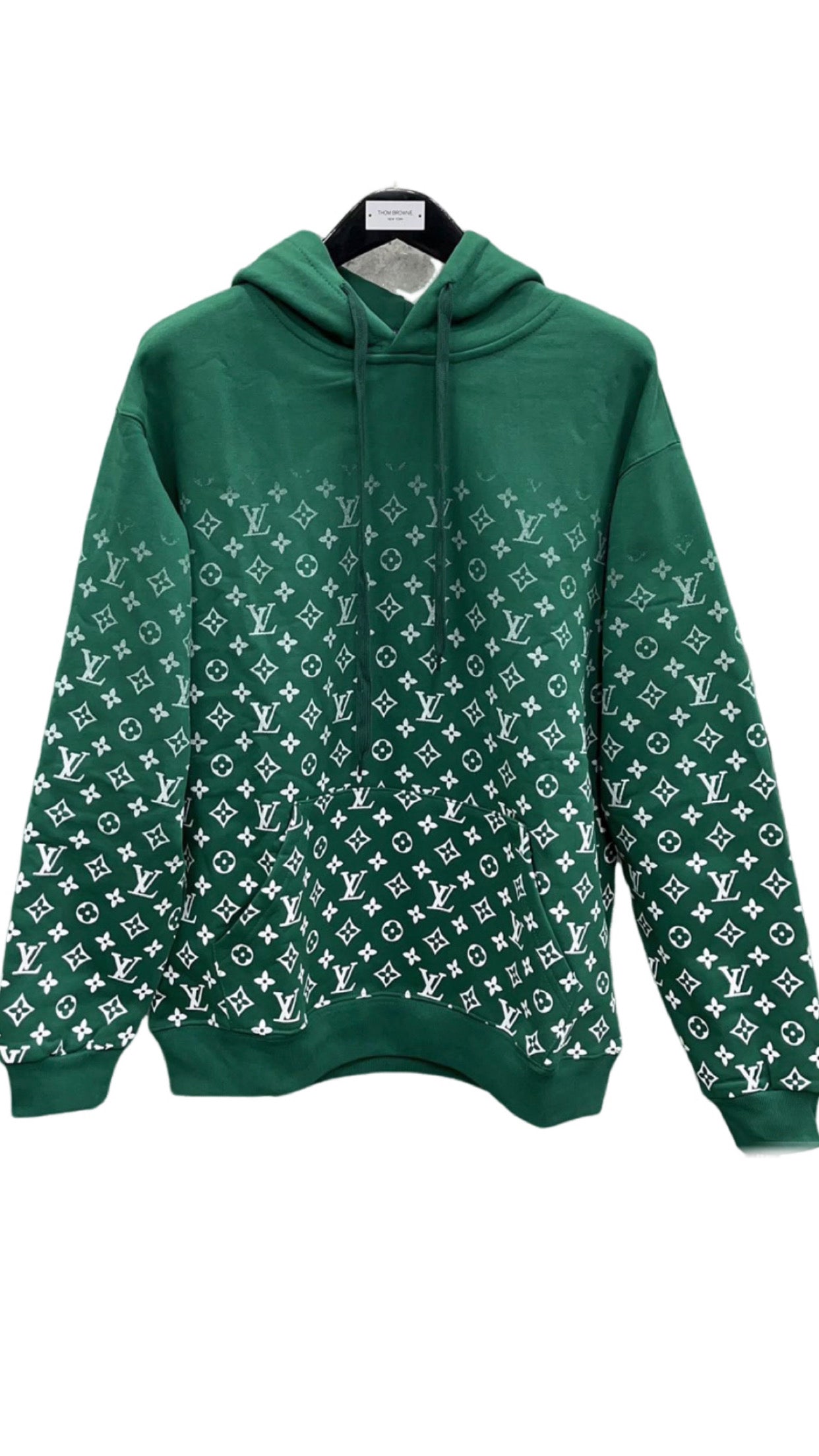 Sweat Lv facture green And white