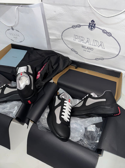 Sneakers Prd America ´ s Cup black Gomme & tissu bike 10/10