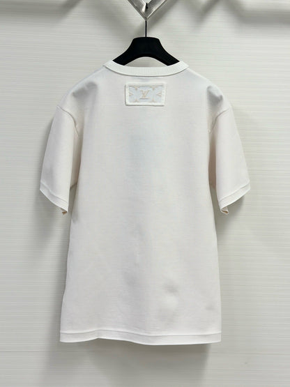 T shirt Lv oversized white