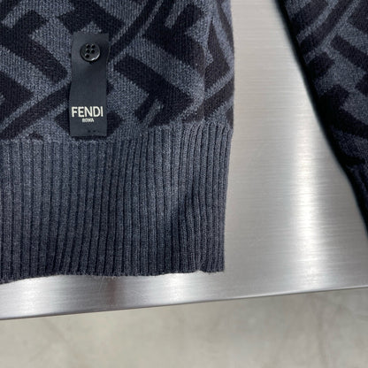 Pull FF noir / gris