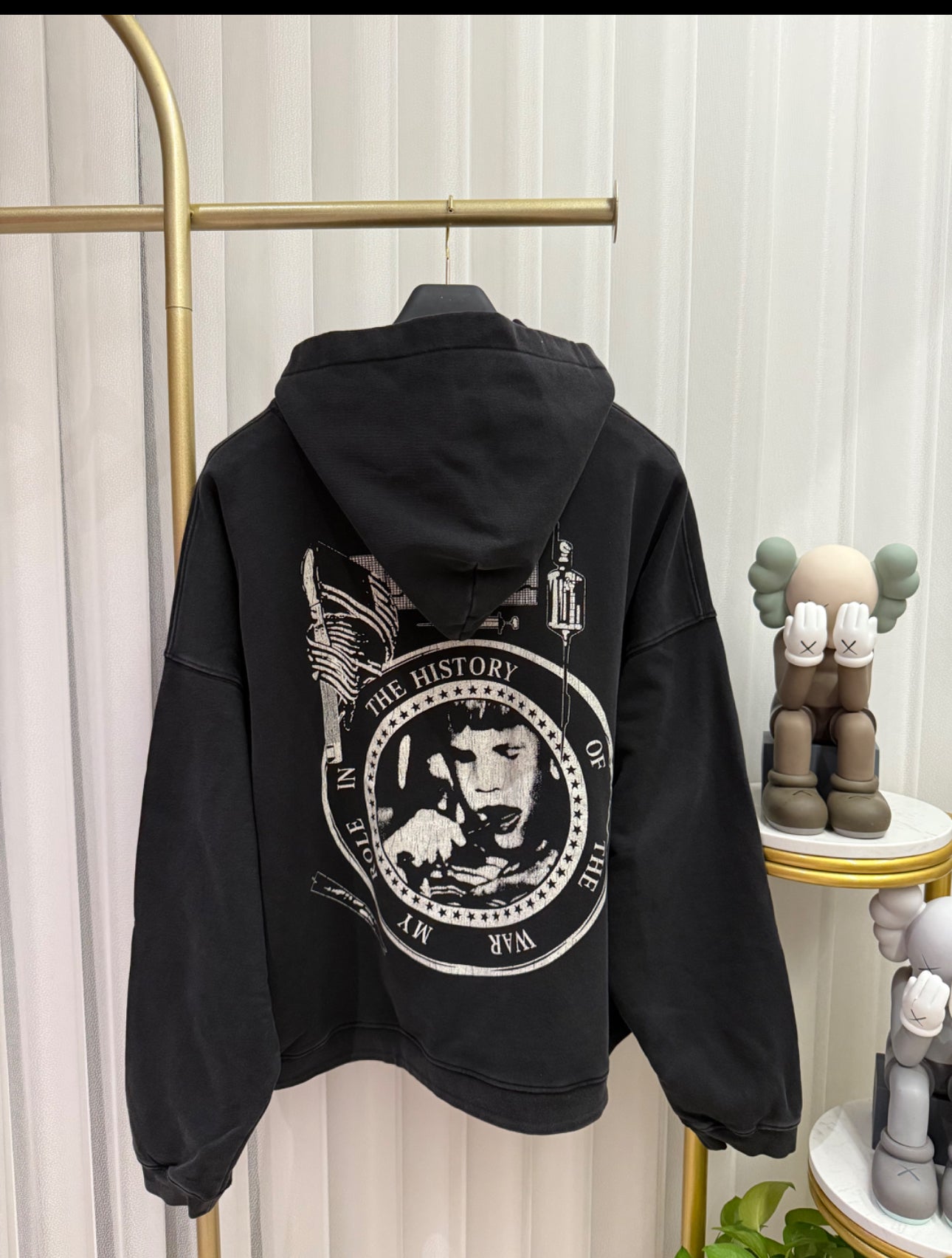 Enfants Rich Dép graphic-print hoodie