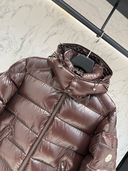 Doudoune Moncl’r Maya bordeaux   2025 95% 10/10