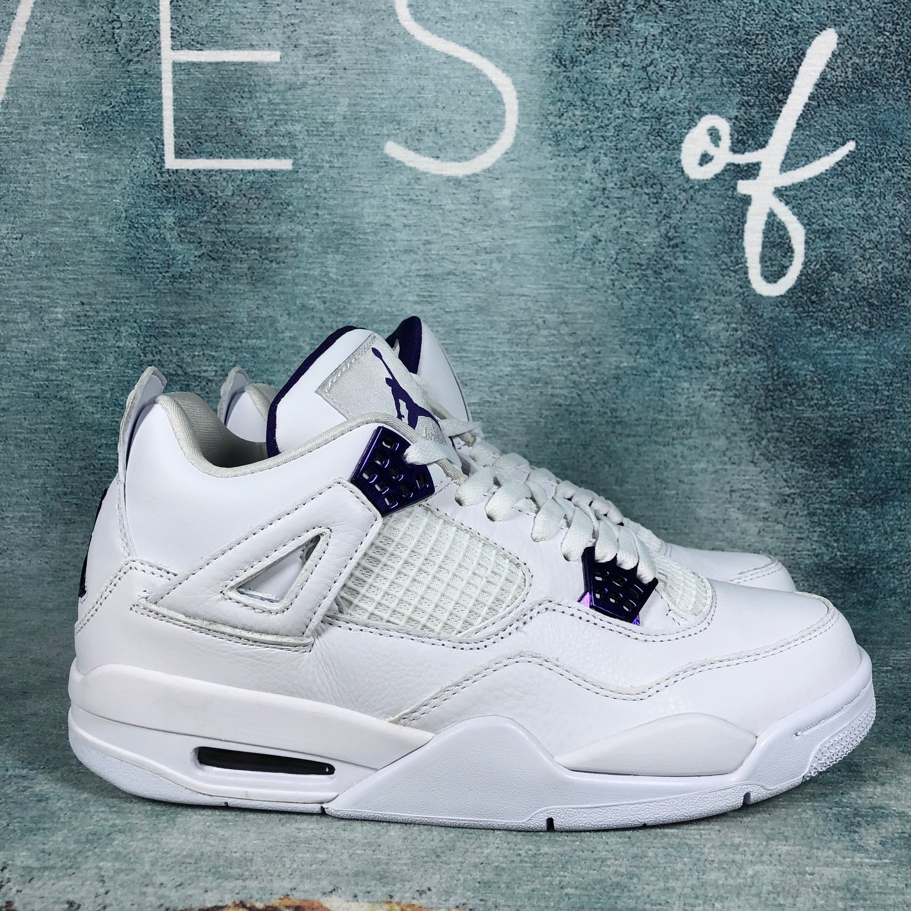 Aj4 Metalic Purple 1:1 FLIGHT CLUB AUTHENTICATION ✔️
