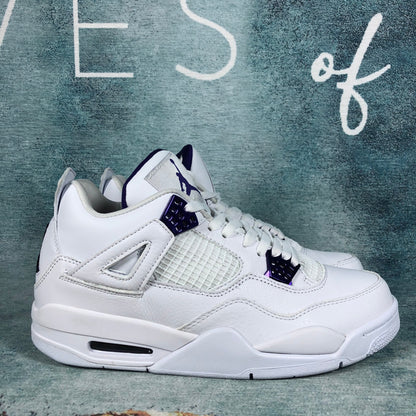 Aj4 Metalic Purple 1:1 FLIGHT CLUB AUTHENTICATION ✔️