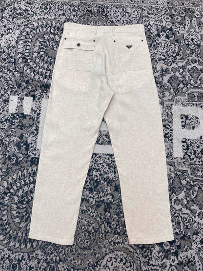 Ensemble chemise / pantalon en chambray PRD