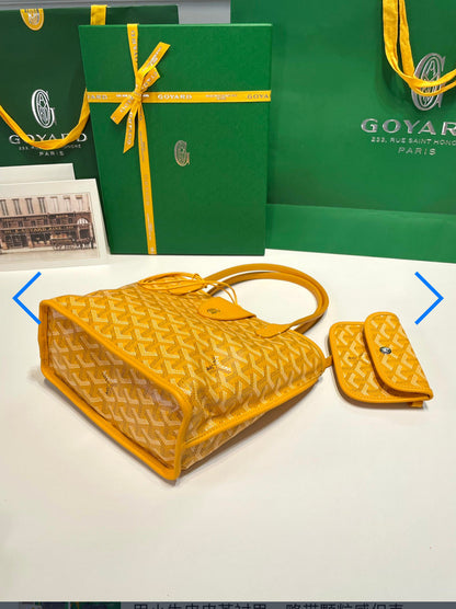 Sac Anjou Mini  yellow facture