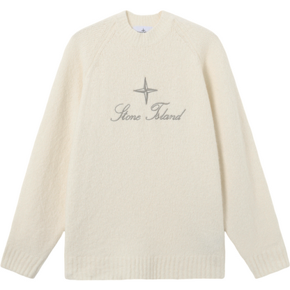 Pull ras-du-cou coupe oversize à manches raglan Stone