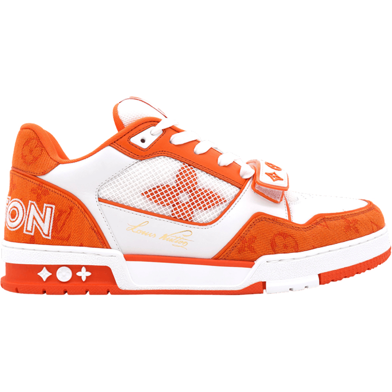 Lv trainers Velcro orange 2k25
