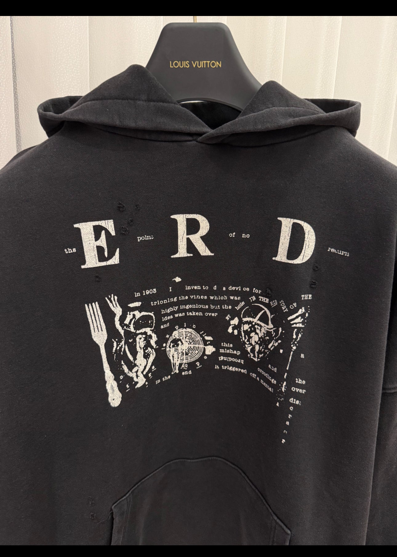 Enfants Rich Dép graphic-print hoodie