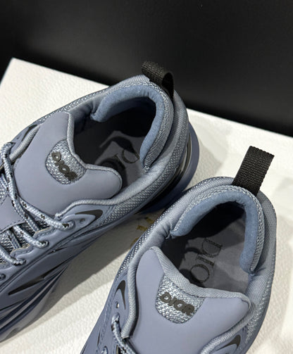 Sneaker B44 Blade Maille technique bleue et tissu technique bleu