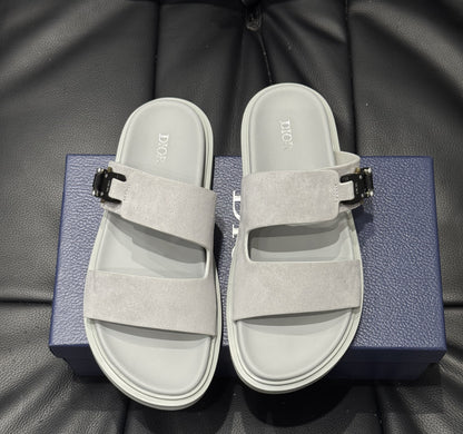 Sandale Dior Aqua Suède grise
