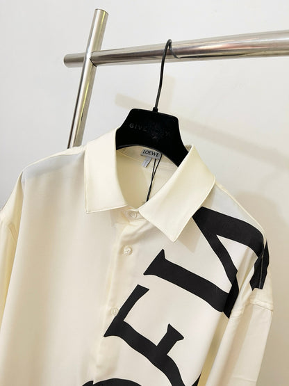 Chemise Loew blanche