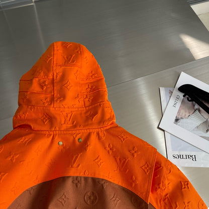 Veste en jean marron lv monogram 10/10