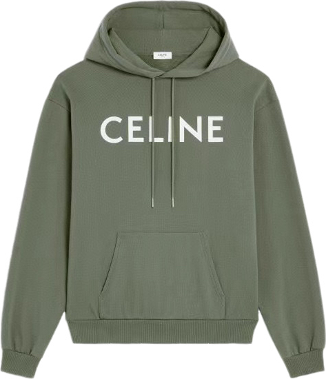 Celine khaki sweatshirt